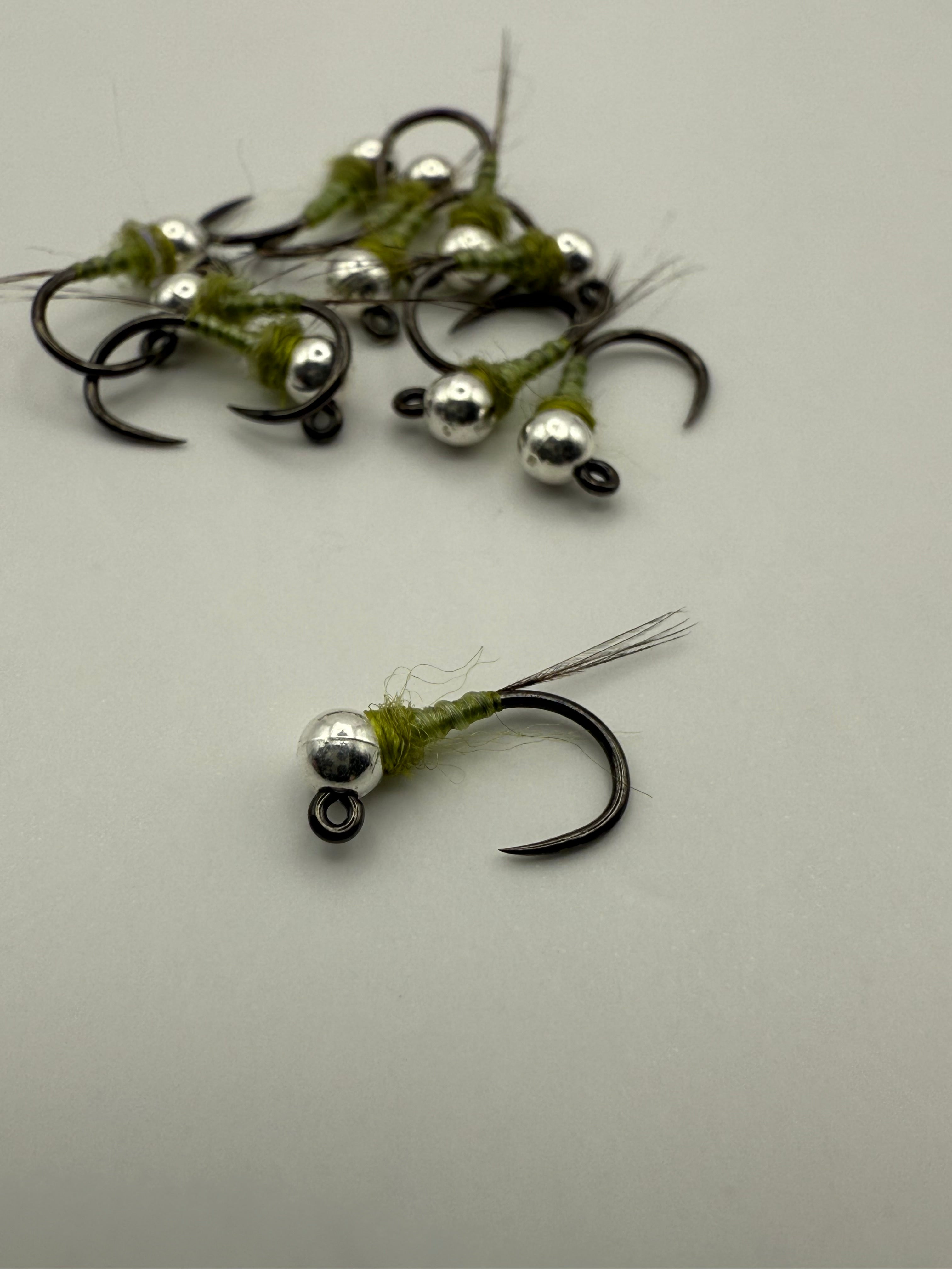 Flex floss France fly (olive)